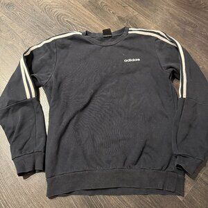 🎀Adidas| Black Crewneck shrit